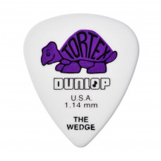 424R1.14 Tortex Wedge Медиаторы 72шт, толщина 1.14мм, Dunlop