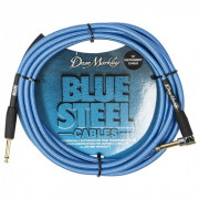 DMBSIN10R Blue Steel Кабель инструментальный, 3м, прямой/угловой, Dean Markley