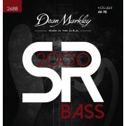 DM2688 SR2000 Комплект струн для бас-гитары, сталь, 44-98, Dean Markley