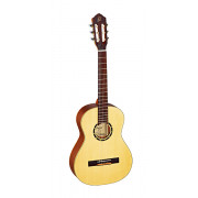 R133-3/4 Family Series Pro Классическая гитара, размер 3/4, глянцевая, с чехлом, Ortega