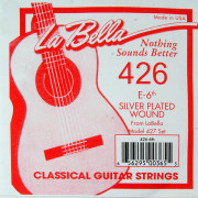 426 Отдельная струна №6, посеребренная, La Bella