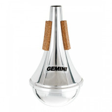 GEM Gemini Сурдина для трубы, Straight, алюминий, Tom Crown