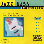 JR364 Jazz Round Wound Комплект струн для бас-гитары, никель, круглая оплетка, 43-101, Thomastik