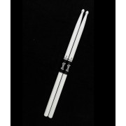 LW5BLW 5BL Барабанные палочки, граб, деревянный наконечник, белые, удлиненные, Leonty