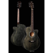 FFG-EA13-TBK Акустическая гитара, черная, Foix