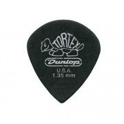 482P1.35 Tortex Pitch Black Jazz III Медиаторы 12шт, толщина 1,35мм, Dunlop