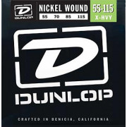 Струны Dunlop Nickel-Plated Steel Extra Heavy Bass 55-115 (DBN55115)