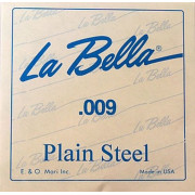 Струна La Bella для гитары 009, сталь (PS009)