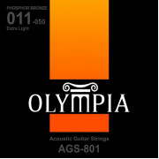 Струны Olympia Phosphor Bronze Acoustic 11-50
(AGS801)