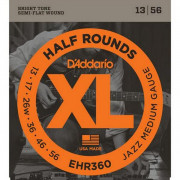 Струны D'Addario Half-Rounds 13-56 (EHR360)