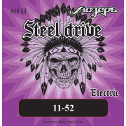 SH-H Steel Drive Комплект струн для электрогитары, сталь, 11-52, Мозеръ