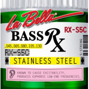 RX-S5C RX – Stainless Комплект струн для 5-струнной бас-гитары, нерж.сталь, 45-130, La Bella