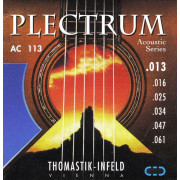 AC113 Plectrum Комплект струн для акустической гитары, бронза, 013-061, Thomastik