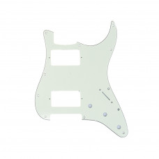 MX1379IV Защитная накладка электрогитары Fender Stratocaster HH, 3 слоя, слоновая кость, Musiclily