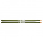 TX5AW-GREEN 5A Барабанные палочки, зеленые, орех гикори, ProMark