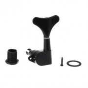 Колок Musiclily правый (реверсный) для бас-гитары Черный, 1шт (M178) 