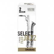 RSF05BSX2M Select Jazz Filed Трости для саксофона баритон, размер 2, средние (Medium), 5шт, Rico
