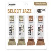 DSJ-K2M Select Jazz Набор тростей для саксофона тенор, размер 2M-2H, 4шт, Rico