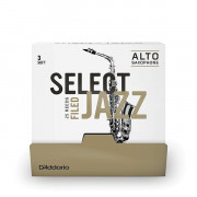 RSF01ASX3S-B25 Select Jazz Трости для саксофона альт, размер 3, мягкие (Soft), 25шт, Rico