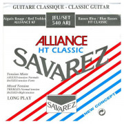 540ARJ Alliance HT Classic Комплект струн для классической гитары, смешан натяж, посеребр, Savarez