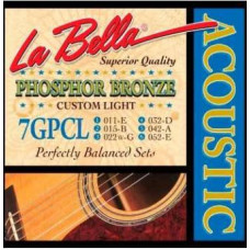 Струны LaBella Phosphor Bronze Acoustic 11-52 (7GPCL)