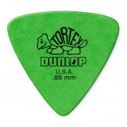 Медиатор Dunlop Tortex Triangle зеленый 0.88мм. (431-088) 