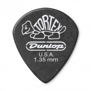 482R1.35 Tortex Pitch Black Jazz III Медиаторы 72шт, толщина 1.35мм, Dunlop