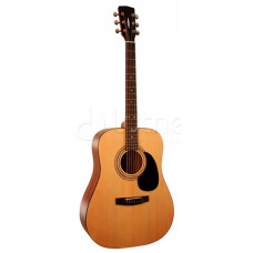 Акустическая гитара Parkwood, цвет натуральный, с чехлом (W81-OP)