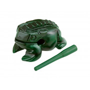 NINO516GR Гуиро-лягушка, деревянный, очень большой, зеленый, Nino Percussion