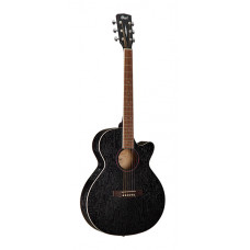 SFX-AB-OPBK SFX Series Электро-акустическая гитара, черная, Cort