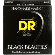 BKB-45 Black Beauties Комплект струн для бас-гитары, сталь, с покрытием, Medium, 45-105, DR
