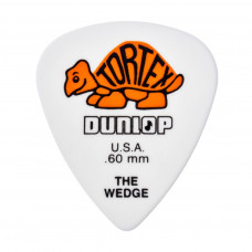 424R.60 Tortex Wedge Медиаторы 72шт, толщина 0.60мм, Dunlop