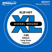 XLB145T Nickel Wound Tapered Отдельная струна для бас-гитары, никелированная, .145, D'Addario