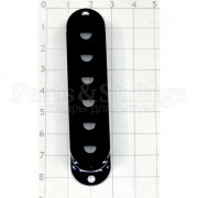 Крышка для звукоснимателя сингл Hosco OD-ST-CB, 10.5мм между отверстиями, черная 