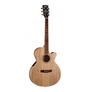 SFX-AB-OP SFX Series Электро-акустическая гитара, цвет натуральный, Cort