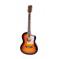 FFG-1039SB Акустическая гитара, санберст, с вырезом, Foix