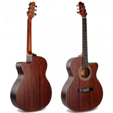 Акустическая гитара Smiger 40'', с вырезом, цвет натуральный (SM-402) 