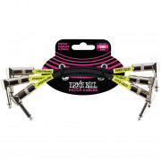 Набор кабелей Ernie Ball, патчи 0.15м, 3шт (6050)  Набор кабелей Ernie Ball, патчи 0.15м, 3шт (6050)