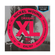 EXL157 XL NICKEL WOUND Струны для электрогитары Baritone-Medium 14-68 D`Addario