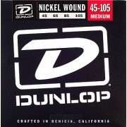 Струны Dunlop Nickel-Plated Steel Medium Light Bass 45-105 (DBN45105)