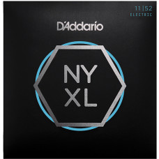 NYXL1152 NYXL Комплект струн для электрогитары, MTop / HBottom, 11-52, D'Addario