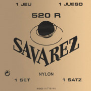 520R Carte Rouge Комплект струн для классической гитары, посеребренные, норм.натяжение, Savarez