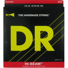 LR-40 Hi-Beam Комплект струн для бас-гитары, сталь, Light, 40-100, DR