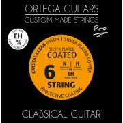 NYP44EH Pro Комплект струн для классической гитары 4/4, с покрытием, Ortega