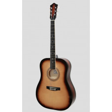 M-61-SB Акустическая гитара, цвет санберст, Амистар
