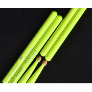 10101003009 Fluorescent Series 7A Барабанные палочки, желтые, орех гикори, HUN