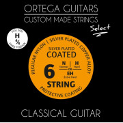 NYS44H Select Комплект струн для классической гитары 4/4, с покрытием, Ortega