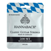 Cтруны Hannabach для классической гитары, посеребренная медь, среднее натяжение (500MT) 