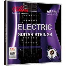 AE536-L Комплект струн для электрогитары, сплав железа, Light, 10-46, Alice