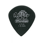 482P1.50 Tortex Pitch Black Jazz III Медиаторы 12шт, толщина 1,50мм, Dunlop